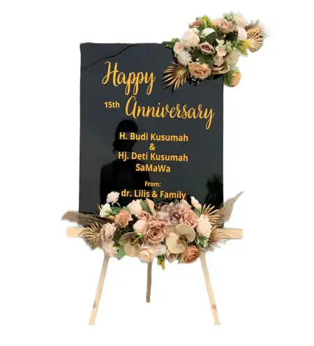 Papan Bunga Akrilik Angkola Timur